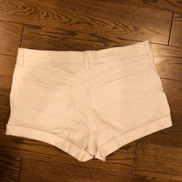 Jcrew low rise white denim shorts 2” - Picture 2 of 2
